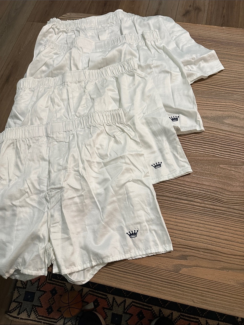 Royal Highnies White Boxer Shorts Lot of 4 Men’s Size 38 New - Picture 5 of 8